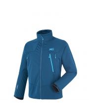 Kurtka softshell męska Millet WDS JKT poseidon