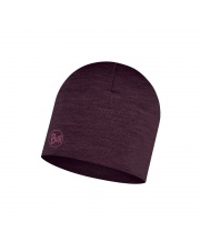 Czapka Buff MIDWEIGHT MERINO WOOL HAT solid purple