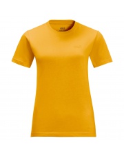 Koszulka Jack Wolfskin ESSENTIAL T W bur. yellow 