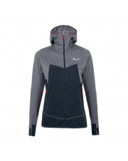  Bluza damska Salewa Puez Hybrid PL Full-Zip Hoody - navy 