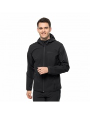 Kurtka softshellowa Jack Wolfskin BORNBERG HOODY black