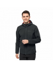 Kurtka softshellowa JACK WOLFSKIN BORNBERG HOODY phantom