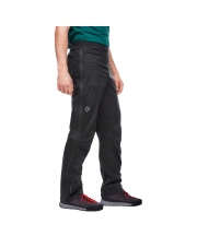 Spodnie Black Diamond M STORMLINE FULL ZIP RAIN black