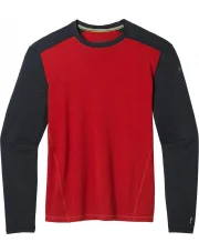 Koszulka Smartwool M BASE LAYER CREW rythm.red