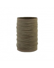 Chusta Buff MERINO WOOL LIGHT moss multistripes 