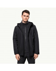 Kurtka Jack Wolfskin TAUBENBERG 3in1 JKT black