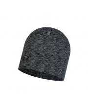 Czapka Buff MIDWEIGHT MERINO WOOL HAT multistripes graphite