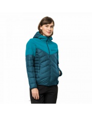 Kurtka puchowa Jack Wolfskin W TUNDRA DOWN HOODY blue coral 