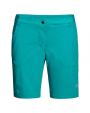 Spodenki Jack Wolfskin W HILL TOP TRAIL SHORTS aquamarine Z