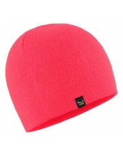 Czapka Salewa SELLA SKI BEANIE fluo coral