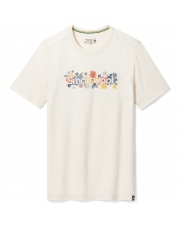 Koszulka Smartwool W FLORAL MEADOW almond