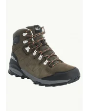 Buty JACK WOLFSKIN REFUGIO TEXAPORE MID khaki/phantom 