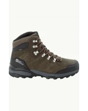 Buty JACK WOLFSKIN REFUGIO TEXAPORE MID khaki/phantom 