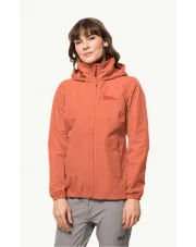 Kurtka Jack Wolfskin W STORMY POINT 2L guave