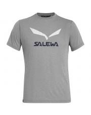 Koszulka Salewa SOLIDLOGO DRY M  heather grey
