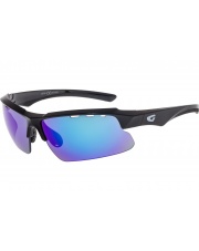 Okulary Gog E579-1 FAUN black/blue mirror (cat.3)