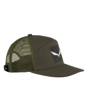 Czapka Salewa PURE SALAMANDER LOGO CAP dark olive