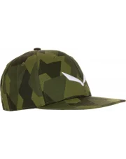 Czapka Salewa PUEZ CAMOU FLAT CAP green 1size