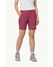Spodenki Jack Wolfskin W HILL TOP TRAIL SHORTS sangria red