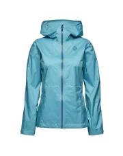 Kurtka Black Diamond W TREELINE RAIN coastal blu