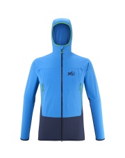 Softshell Millet FUSION XCS HOODIE saphir/ele