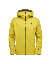 Kurtka męska Black Diamond STORMLINE STRETCH RAIN yellow