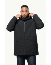 Parka puchowa z membraną Jack Wolfskin KOENIGSBAU black 