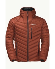 Kurtka puchowa 700 Jack Wolfskin PASSAMANI HOODY carmine