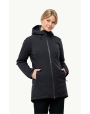 Parka puchowa Jack Wolfskin W STIRNBERG black