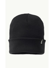 Czapka Jack Wolfskin RIB BEANIE black