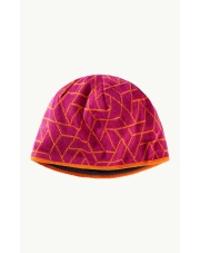 Czapka Jack Wolfskin ALPSPITZE BEANIE magenta 