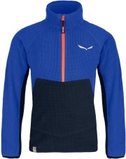 Bluza Kids Salewa PUEZ PL K ANORAK electric 