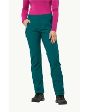  Spodnie Jack Wolfskin W GLASTAL WINTER sea green