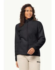 Kurtka damska Jack Wolfskin HIGH CURLY black