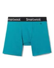 Bokserki męskie Smartwool BOXER BRIEF BOXED deep lake M