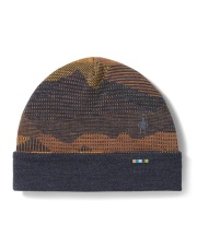 Czapka merino Smartwool REVERSIBLE CUFFED BEANIE charcoal
