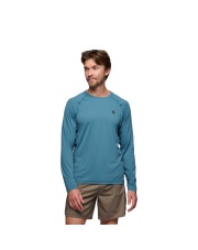 Koszulka męska Black Diamond ALPENGLOW CREW creek blue