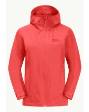 Kurtka damska Jack Wolfskin ROBURY 2L vibrant red