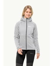 Kurtka damska Jack Wolfskin ALPGRAT PRO INS FZ cool grey