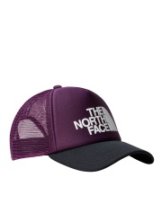 Czapka z daszkiem The North LOGO TRUCKER black currant
