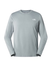 Longsleeve męski The North REAXION AMP mid grey heather