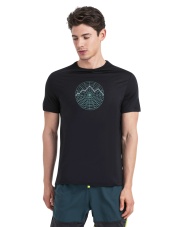 Koszulka męska Icebreaker Vision Grid Sphere III black