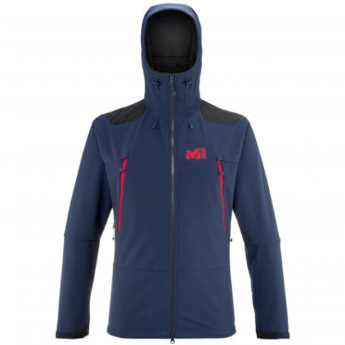 Kurtka softshell Millet ABSOLUTE SHIELD saphir Kurtki softshellowe Kurtki Odzie M ska Odzie Millet Producenci Kategoria g owna Cetus sklep gorski