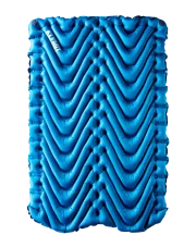 Materac Klymit DOUBLE V 2-osobowy niebieski
