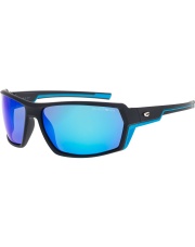 Okulary Gog E277-2P MISTRAL matt black/blue mirror (cat.3)