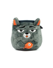 Woreczek na magnezję YY Vertical CHALK BAG grey cat