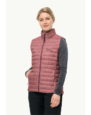 Kamizelka damska Jack Wolfskin PILVI DOWN VEST mineral red
