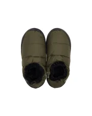 Kapcie puchowe Nordisk MOS Down Shoes dark moss