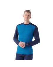 Koszulka męska Smartwool CLASSIC THERMAL nival blue deep navy