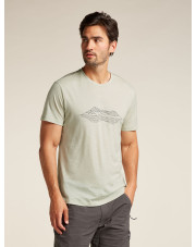 T-shirt męski Icebreaker TECH LITE II ashen